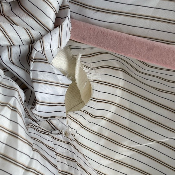 Anthropologie x bishop + young Fontaine Double-Breasted Knit Blazer in Ivory - Picture 10 of 15